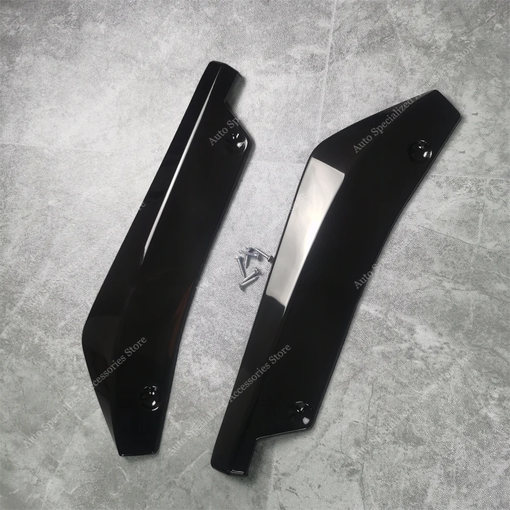 Rear Bumper Side Splitters For Hyundai Elantra 6th AD 2015-2018 Pre-Facelift Rear Diffuser Exhaust Pipe Trim Splitter Bodykits