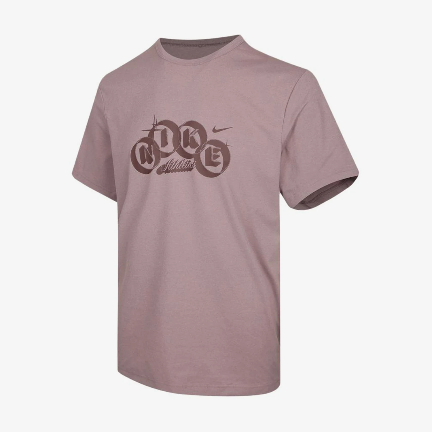 Camiseta Nike genuina HYVERSE nueva para hombre, color pasta de frijoles, cuello redondo, manga corta, IF2788-226
