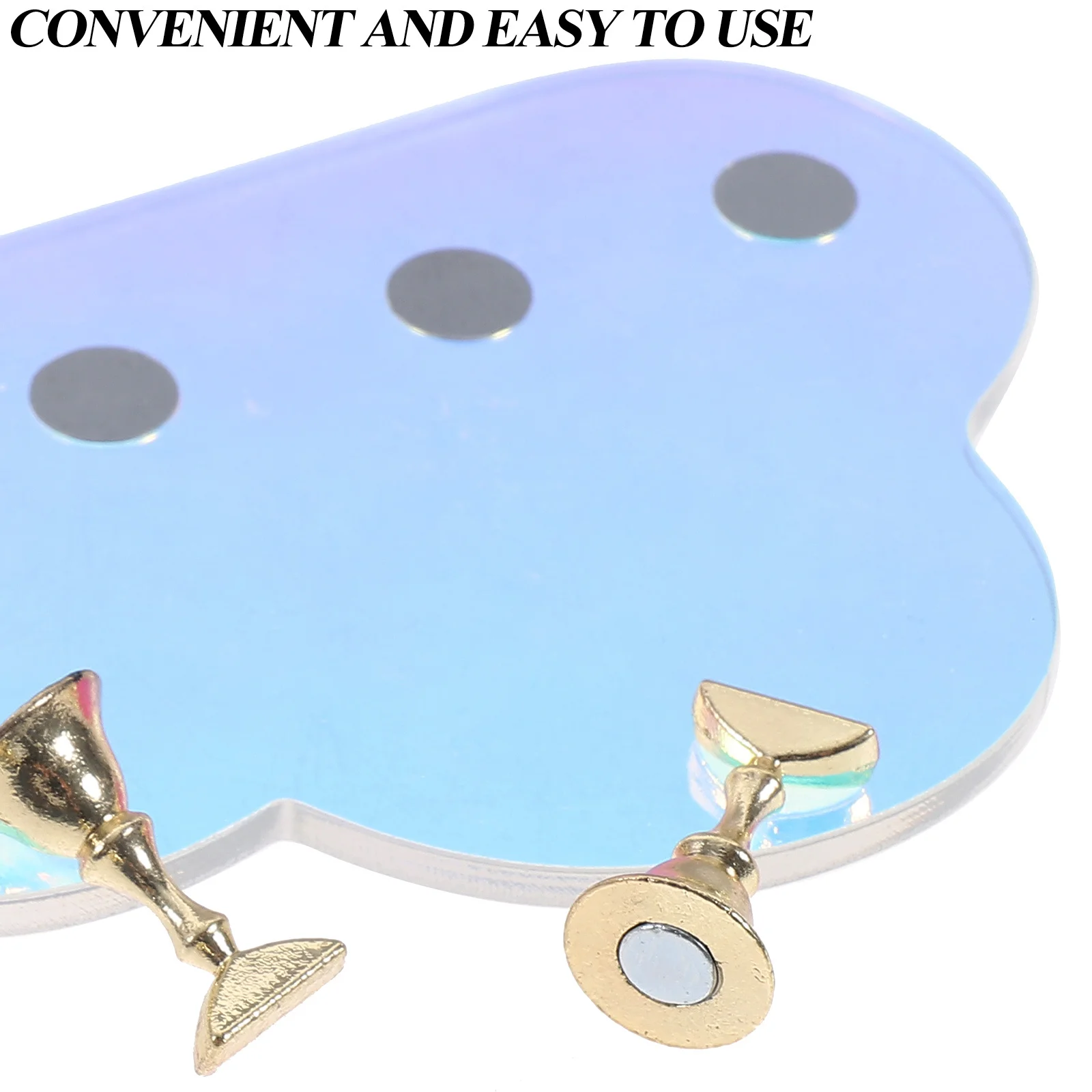 

1 set 1 Set Acrylic Nail Art Practice Stand On Nails Holder With Base For Salon Home Use Nail Display Holder