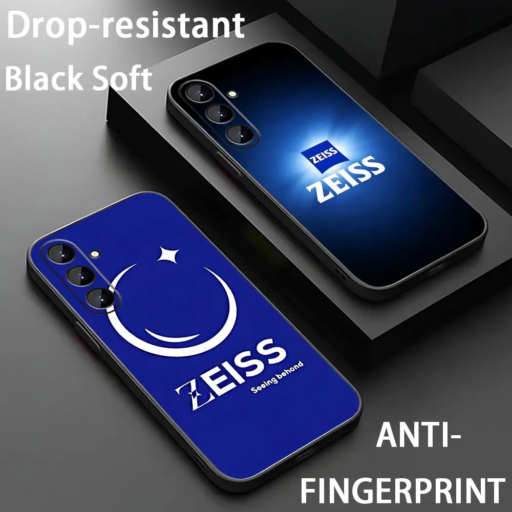 zeiss Phone Case For Samsung Galaxy S26 S25 S24 S23 S22 S21 Plus Ultra Fold A Soft Black