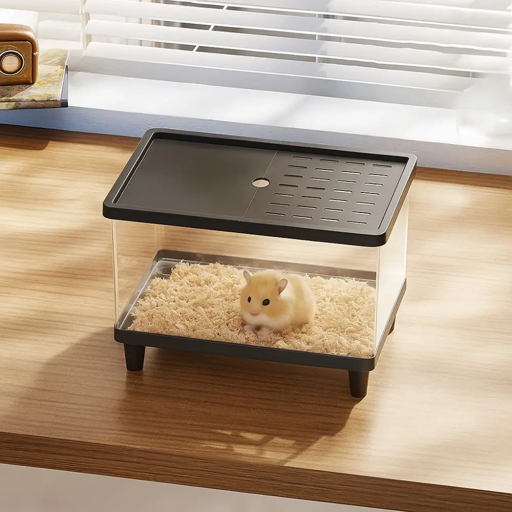 

Прозрачный террариум для пауков и рептилий, дышащий визуальный контейнер для разведения ящериц с крышкой, вольер для змей и ящериц