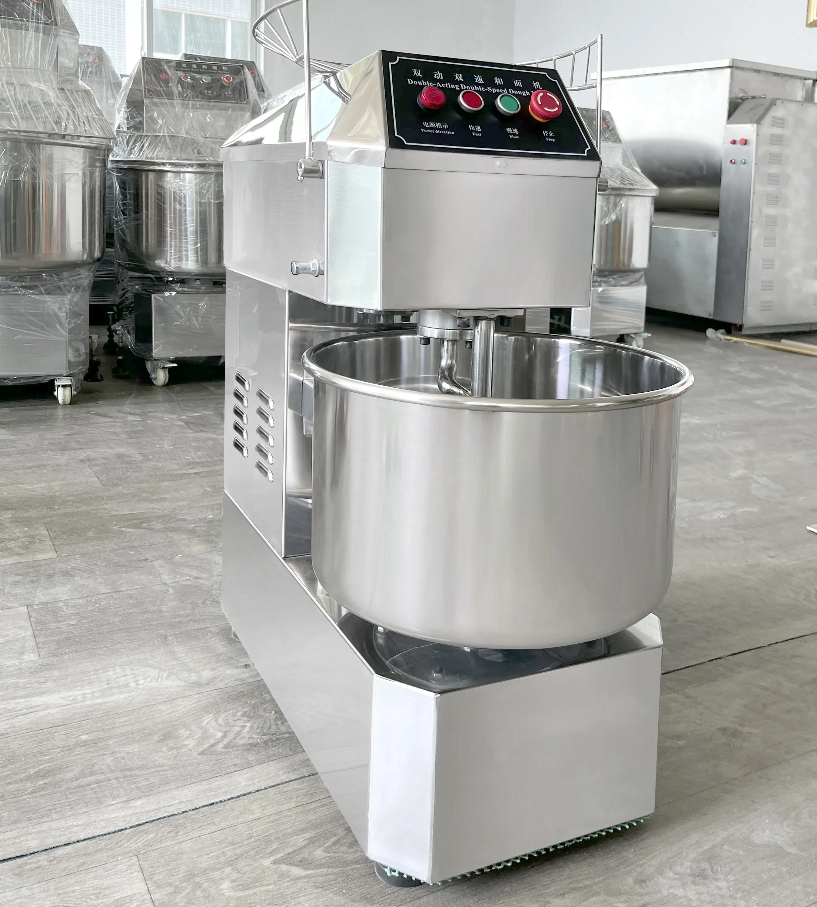 

#50 Litre Dough Mixer For Sale With Excellent Service 20Kg 50 Liter Bowl Bakery Spiral Dough Mixer