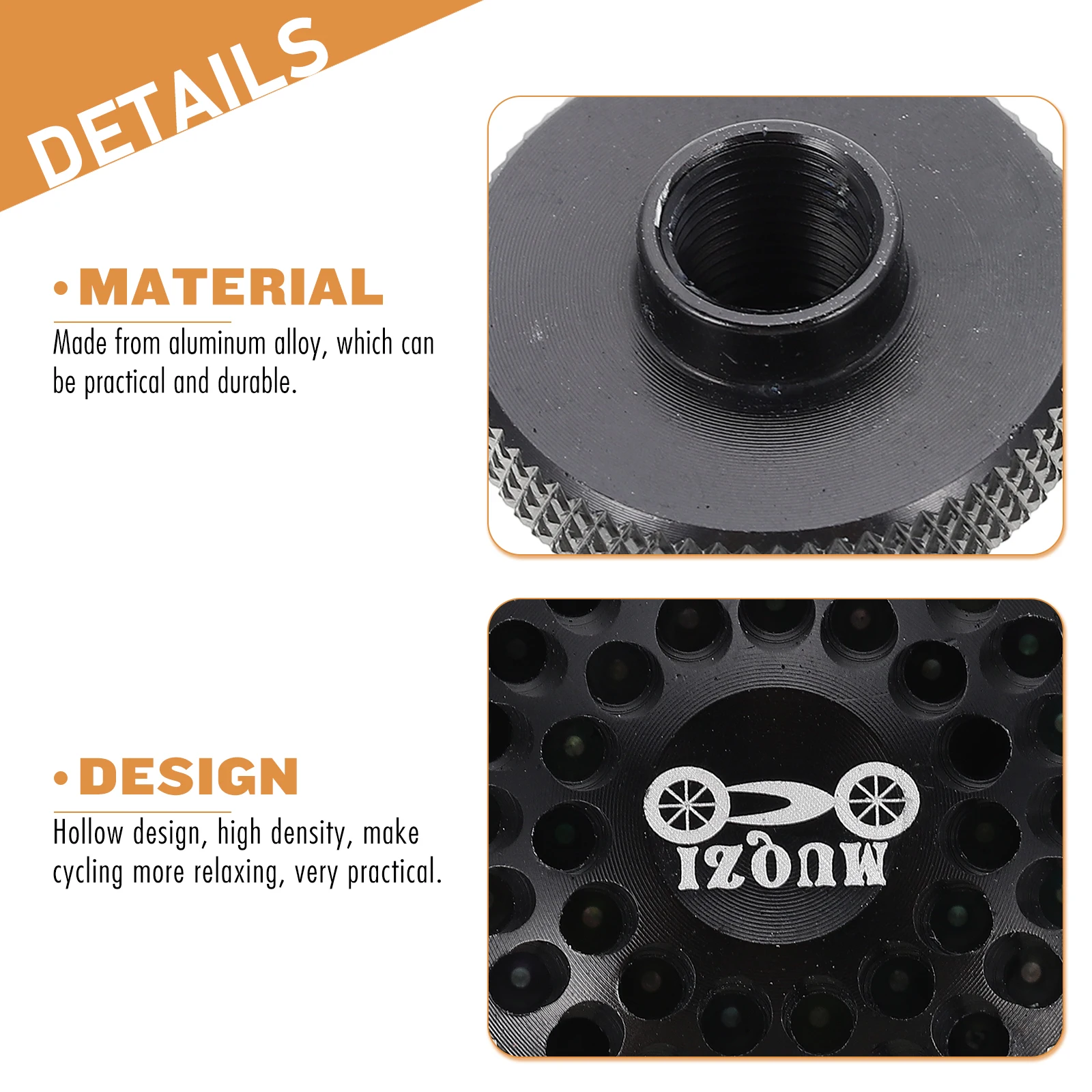 

1pc Adjustable Shock Absorbing Air Fork Lock Protection Cover Lightweight Durable Aluminum Alloy Bike Front Replacement Hollow