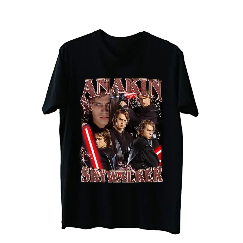 Anakin Skywalker T Shirt Vintage 90' Classic Bootleg Red01