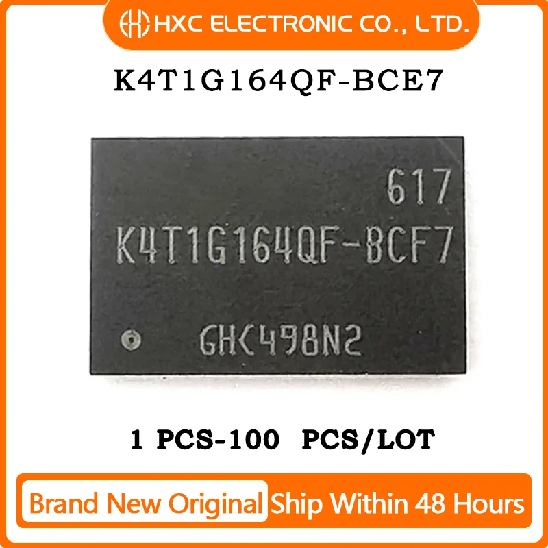 

5PCS/10PCS/50PCS/100PCS K4T1G164QF-BCE7 K4T1G164QF FBGA-84 Brand New Original IC CHIP