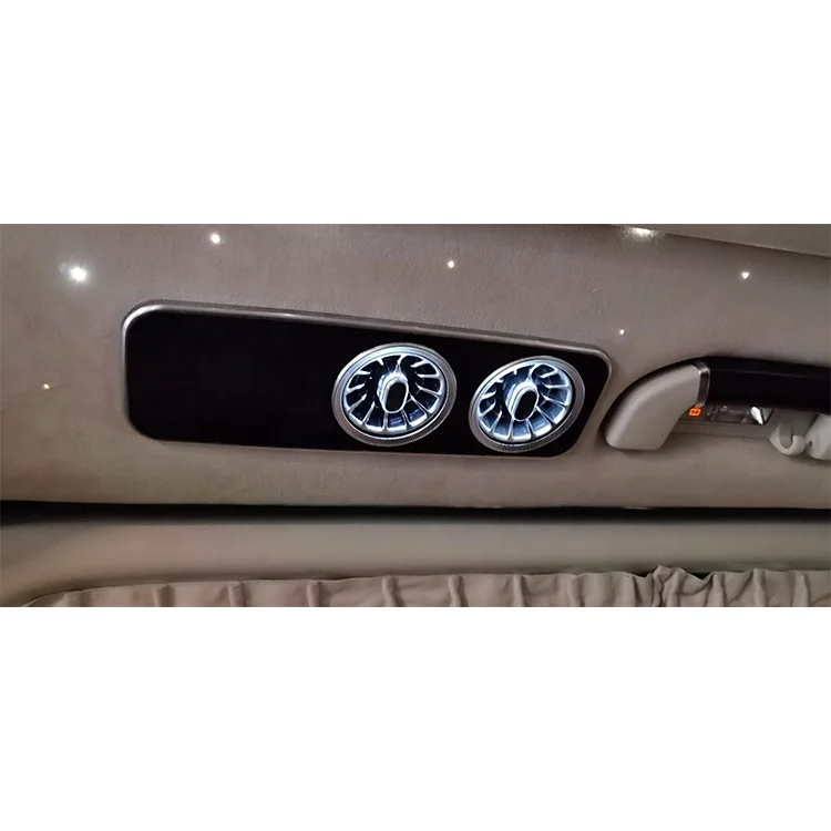 Colorful Three-Lighting Air Vents and Doorknob Auto Interior Kits for Vehicle/Van/Cars, Easy Matching