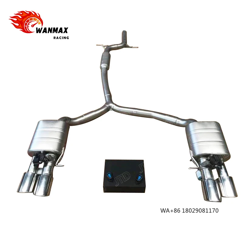 High Performance Valvetronic Catback Exhaust System for  A5 B8 2.0L Manual Exhaust(2-door Four-wheel Drive)