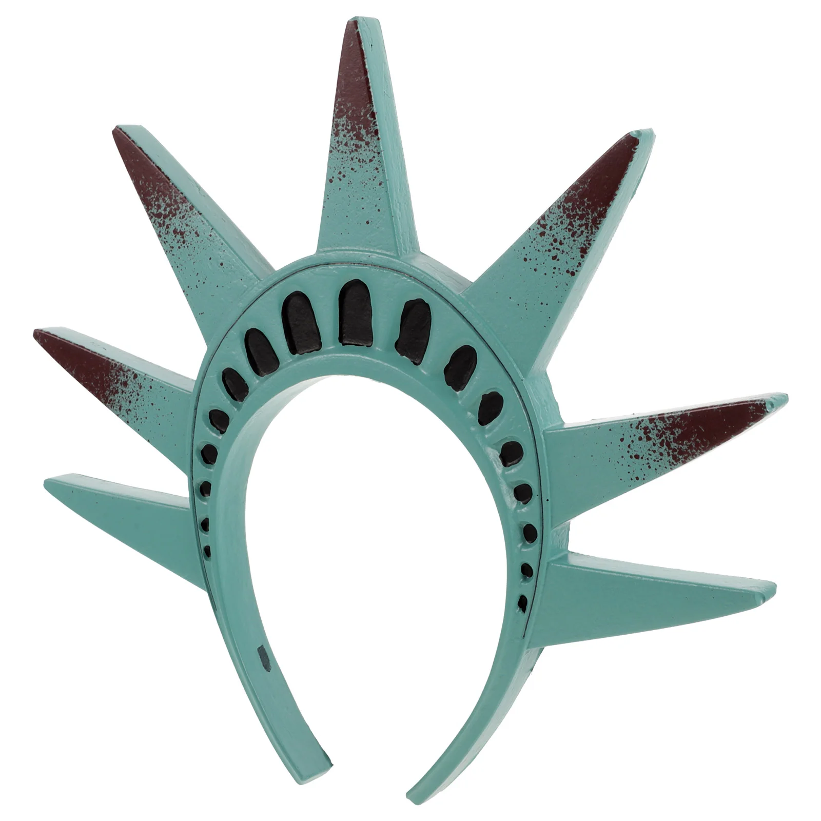 Goddess Headband Tourist Costume Kids Girls Statue of Liberty Torch Wedding Headpiece Hat Cosplay City Souvenir Statues Miss