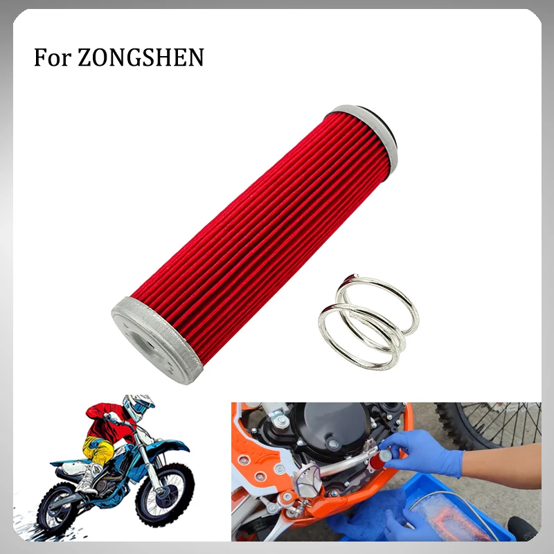 For ZONGSHEN NC250 NC450 Engine KAYO RX3 Motoland BSE AVANTIS BRZ FXMOTO X3 Motorcycle Oil Filter Fuel Filters