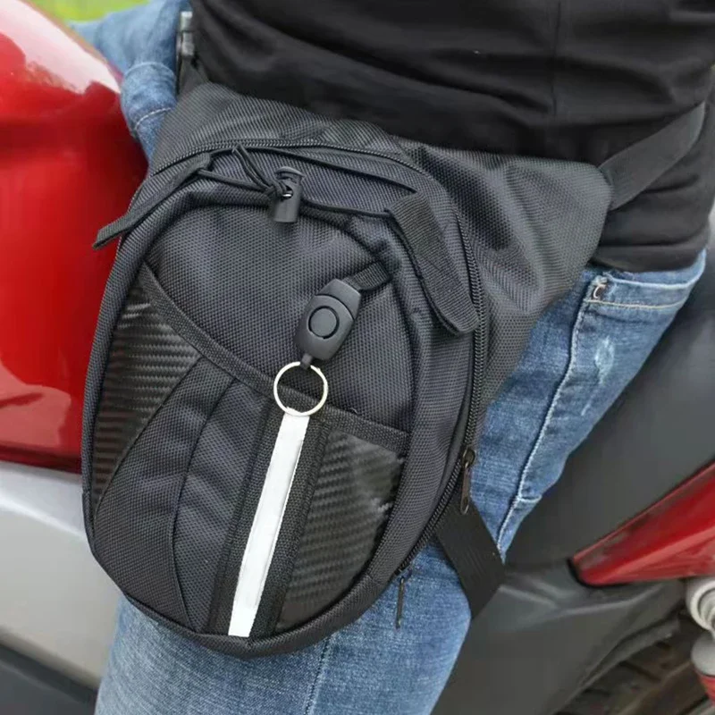 Motorcycle Belt Bag Waterproof Thigh Bag Moto Waist Bag Riding Waist Hip Motorcycle Drop Leg Bag