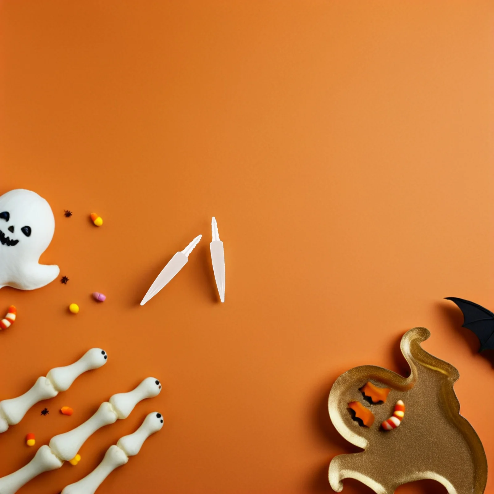 

30Pcs Glow in Dark Halloween Pumpkin Teeth Jack O Lantern Fangs DIY Carving Accessories Spooky Glow Halloween Pumpkin Teeth