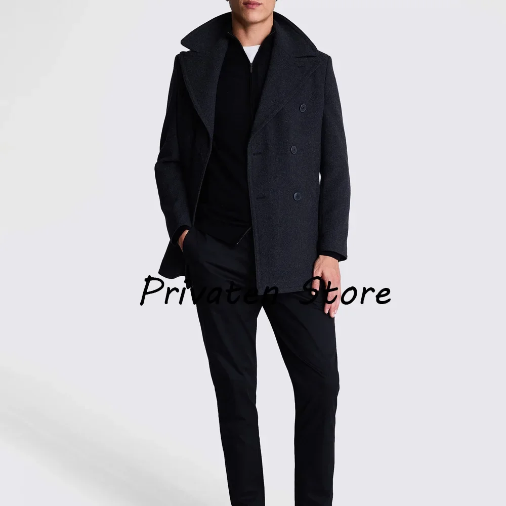 

Coats for Men Luxury Man Coat Winter Men Men's Woolen Jacket With Multiple Pockets New Coats and Jackets High Quality Coat Mens
