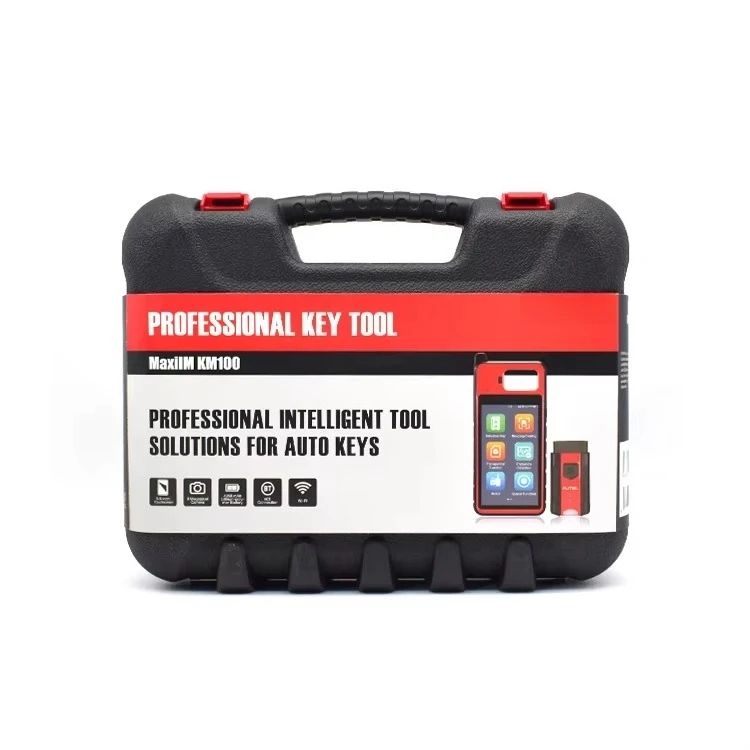 2026 New  KM100 for Key Programming Immobilizer Tool for Car Key Coding Transponder Reading OBD2 Key Clone ECU