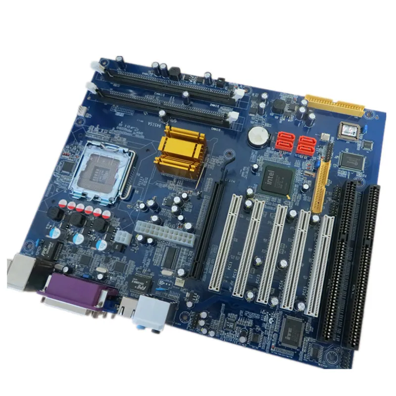 مقبس جديد 775 Pentium D 945G ATX اللوحة الأم 2 * ISA 5 * PCI 2 * COM 4 DDR2 SATA للتحكم الصناعي باستخدام الحاسب الآلي #3