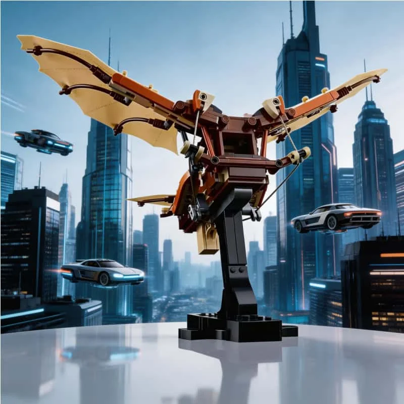 

2026 Creative series airplane building block model decoration children's Christmas Birthday Halloween gift