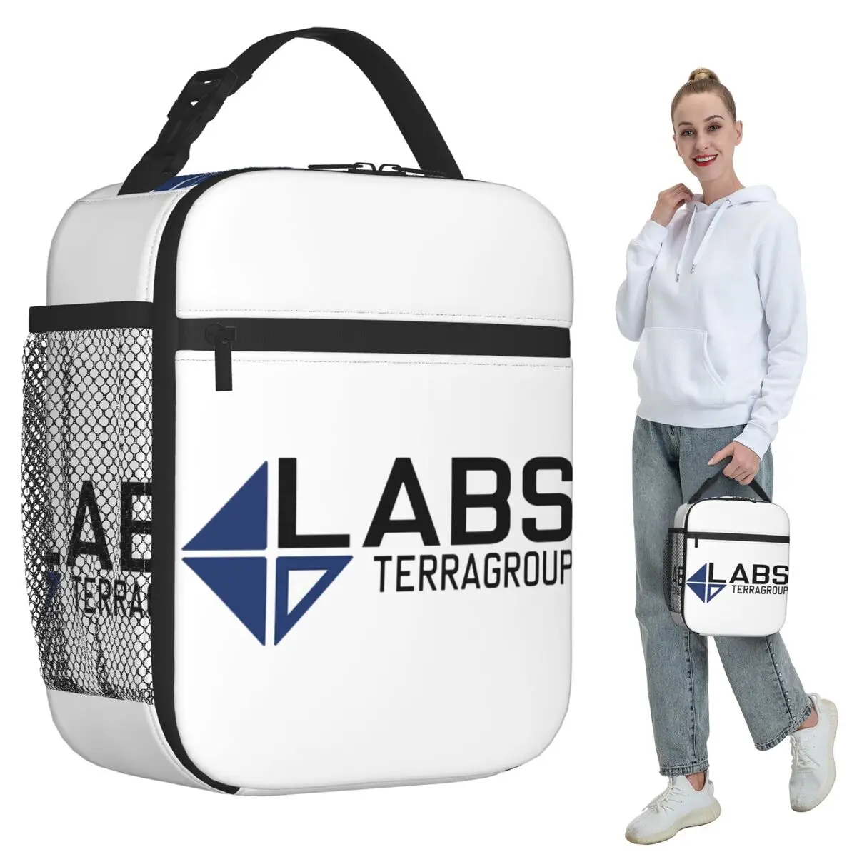 

Escape From Tarkov Labs Terragroup Insulated Lunch Bag for Kids School Cooler Thermal Food Box Tote Lunch Boxes Container