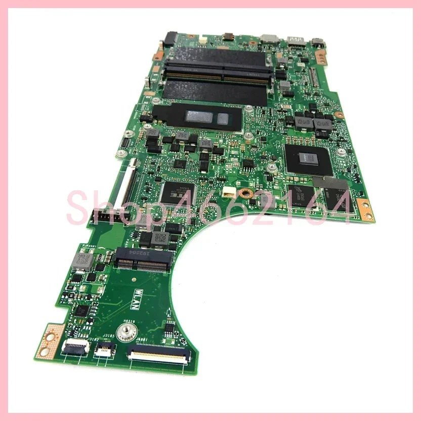 X510UNR Mainboard For ASUS X510UNR X510URR X510UN X510UA X510UAO X510UF X510UAR S510UN S5100U X510UNO F510U VM510UA Motherboard