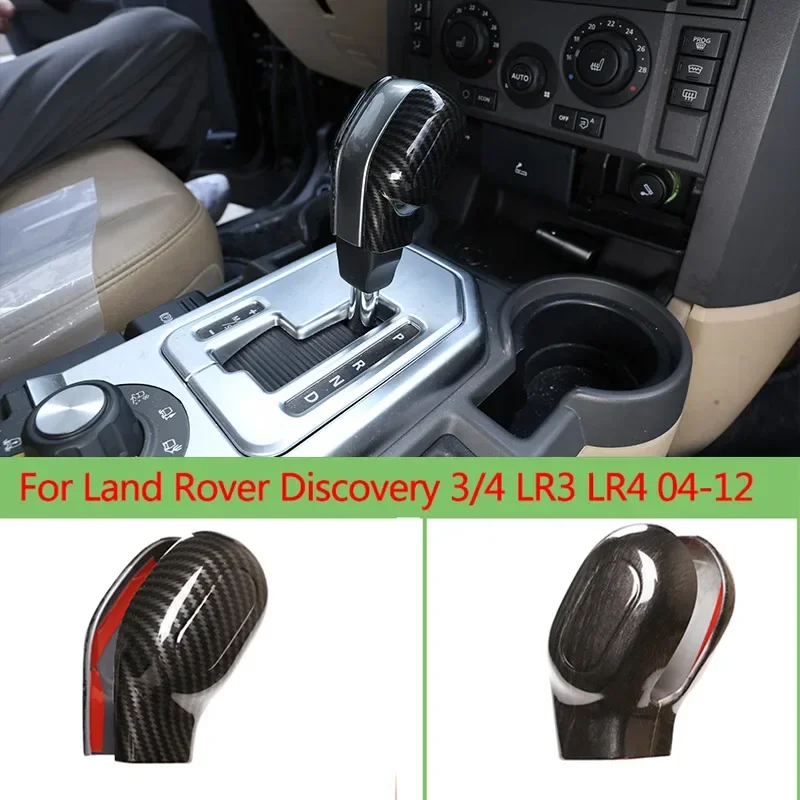 

2 шт., наклейки на рычаг переключения передач автомобиля 04-12 Land Rover Discovery 3/4 LR3 LR4
