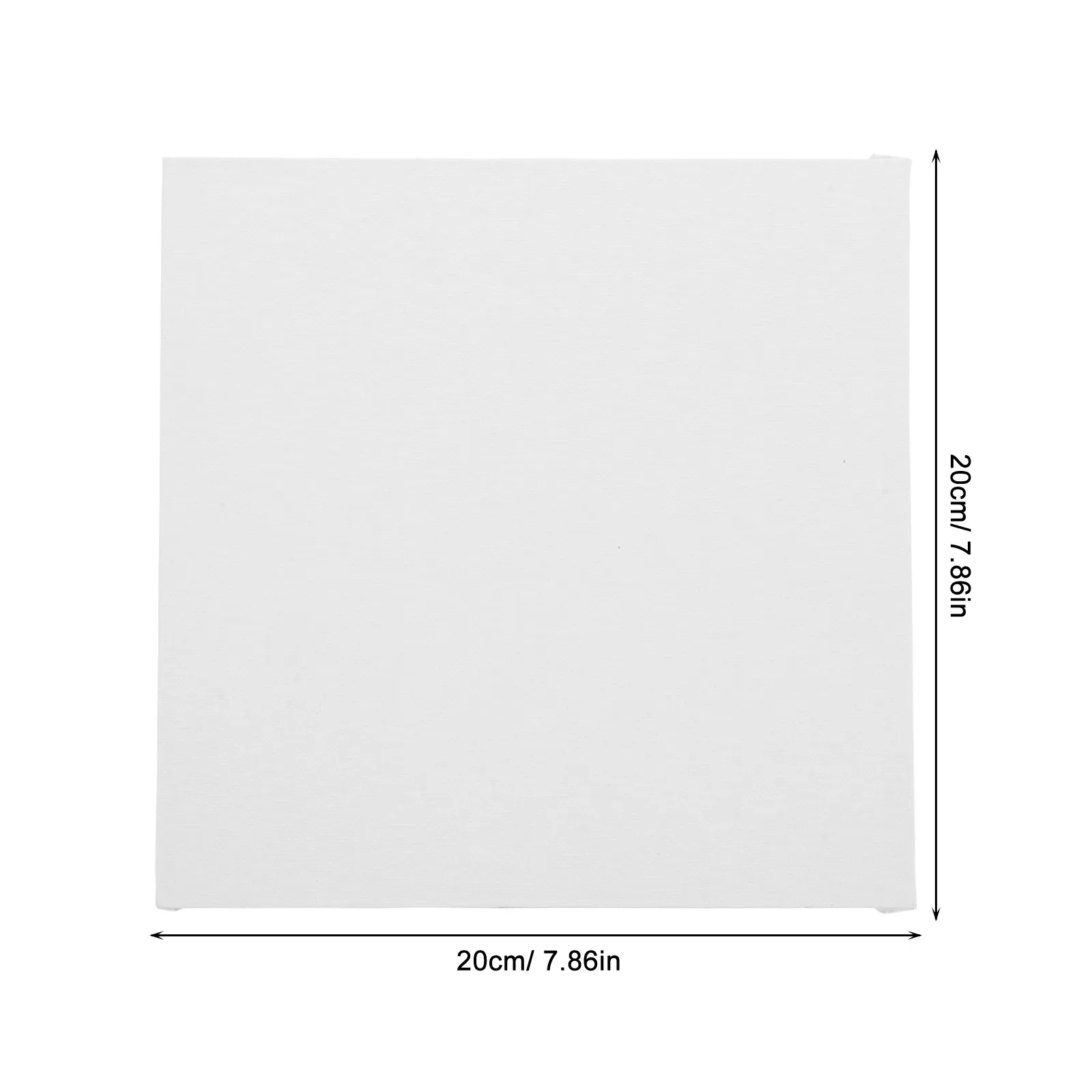 5Pcs Premium Canvas Boards Thick Smooth Surface for Oil Painting Acrylic DIY Art Projects Small Blank Canvases Painting Supplies