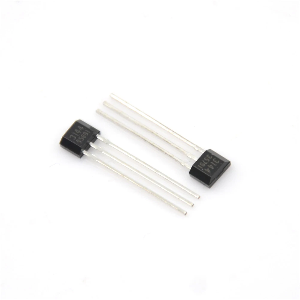 New 5 Pcs 3144 Hall Effect Sensor Magnetic Detector 4.5-24V