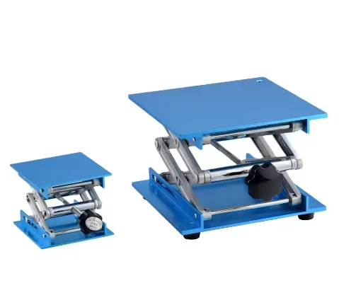 Laboratory Jack Aluminum With Spray Coating Lab Use Lifting Platform Stand Rack Scissor