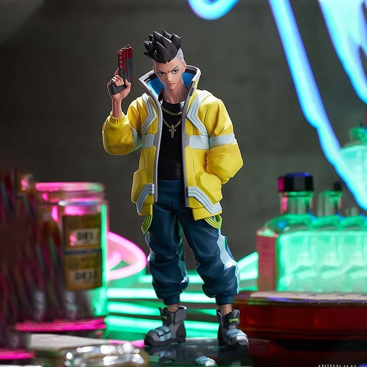 Animation Game Cyberpunk: Edgerunners David Martinez Figures Standing Anime Model Action Figure Collectible Toy Gifts Decorative