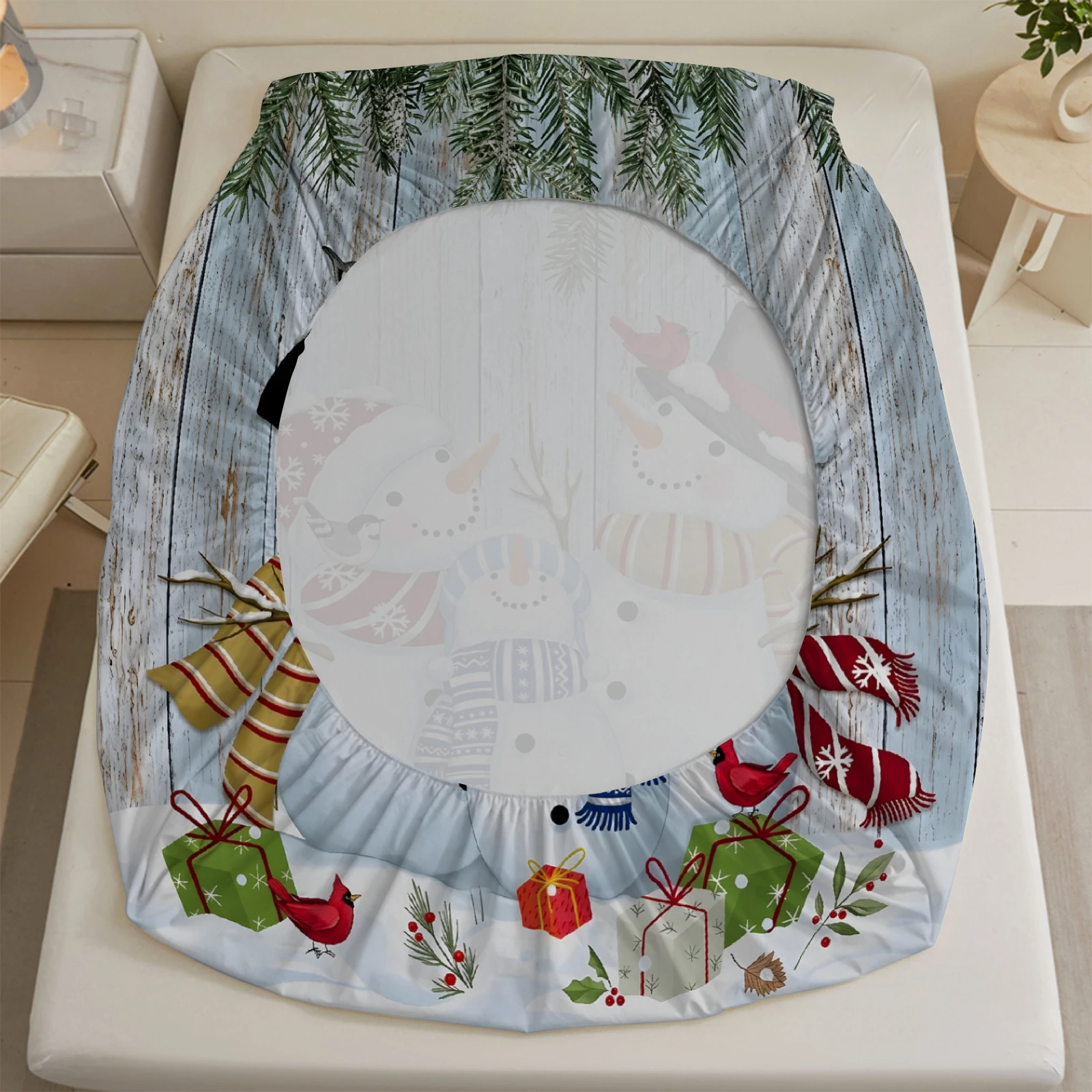 1 Stück Weihnachts-Spannbettla – Fitted Bed Sheets Deep Pocket Bewertung und Preis