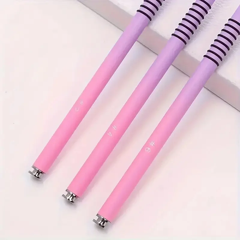 3pc 3d acrílico escova de unhas líquido em pó escultura extensão caneta de construção, projetos manicure arte do prego ponta flor desenho ferramentas caneta