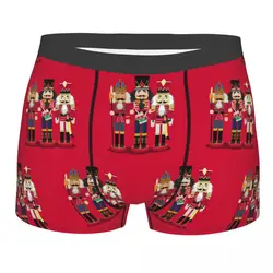 Custom Nutcracker Soldier Toy Christmas Gift Boxer Shorts For Homme 3D Printed Underwear Panties Briefs Soft Underpants