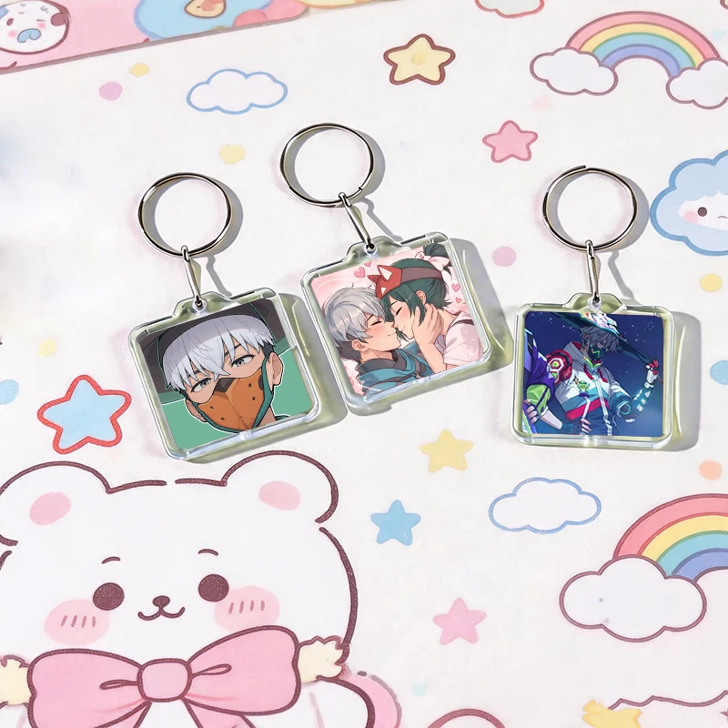 O-OverwatchES Wuyang Mizuki Acrylic Keychain Handmade Hanging for Clothes Backpack Decoration Accessories Gifts with Friends
