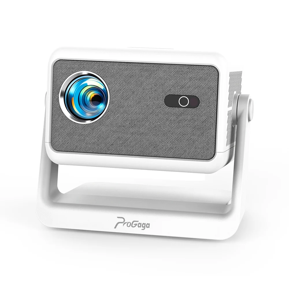 PROGAGA PG370 MAX, proyector Full HD 1080P y 4K para películas, con WiFi, sistema Android, funciones de Smart TV, ideal para el cine en