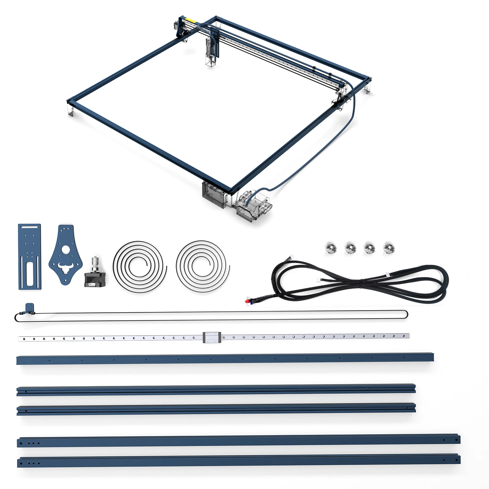 SCULPFUN S10/S30 Engraving Area Expansion Kit For S30/S30 Pro/S30 Pro Max 950x905mm V-slot Aluminum Shaft  Directly Installed