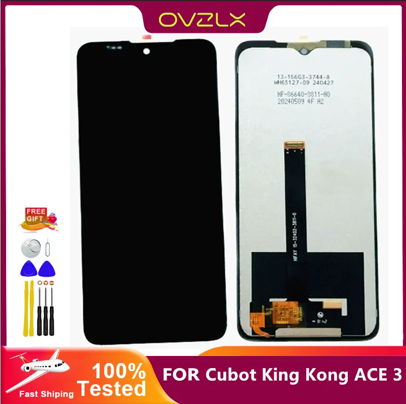 Новый оригинальный сенсорный экран для Cubot King Kong ACE 3, запасные части для ЖК-дисплея, инструмент для разборки