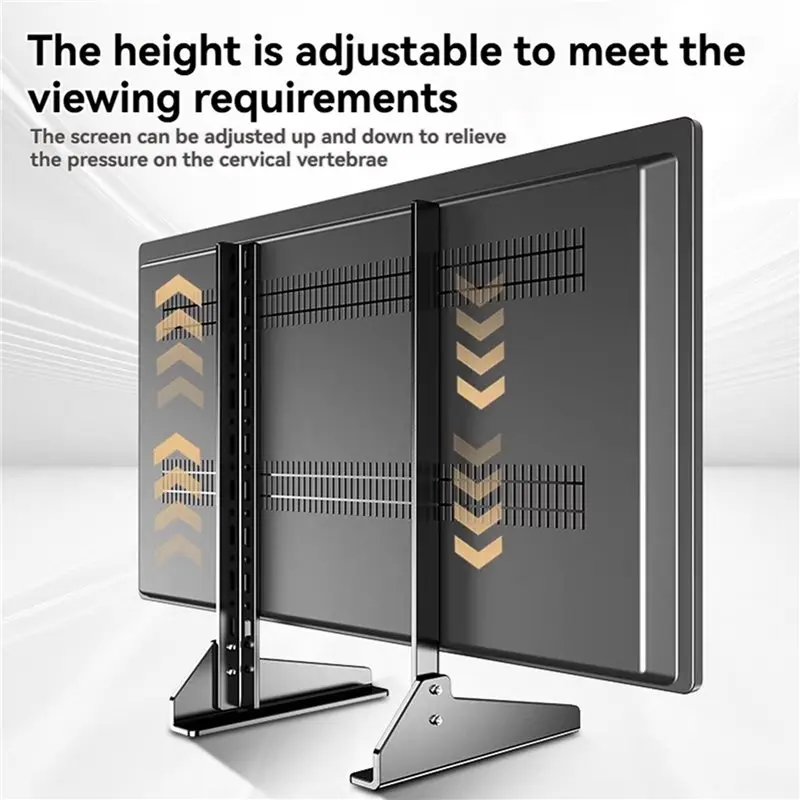Y22A-6X TV Bracket For 32-65Inch TV Universal Fixed TV Stand Holder Universal Table Top TV Stand Pedestal TV Stand Legs
