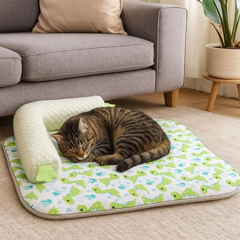 

Universal Breathable Pet Cool Litter Cooling Soft Dog Sleeping Mat Comfortable Washable Kennel Mat for Puppy Cats