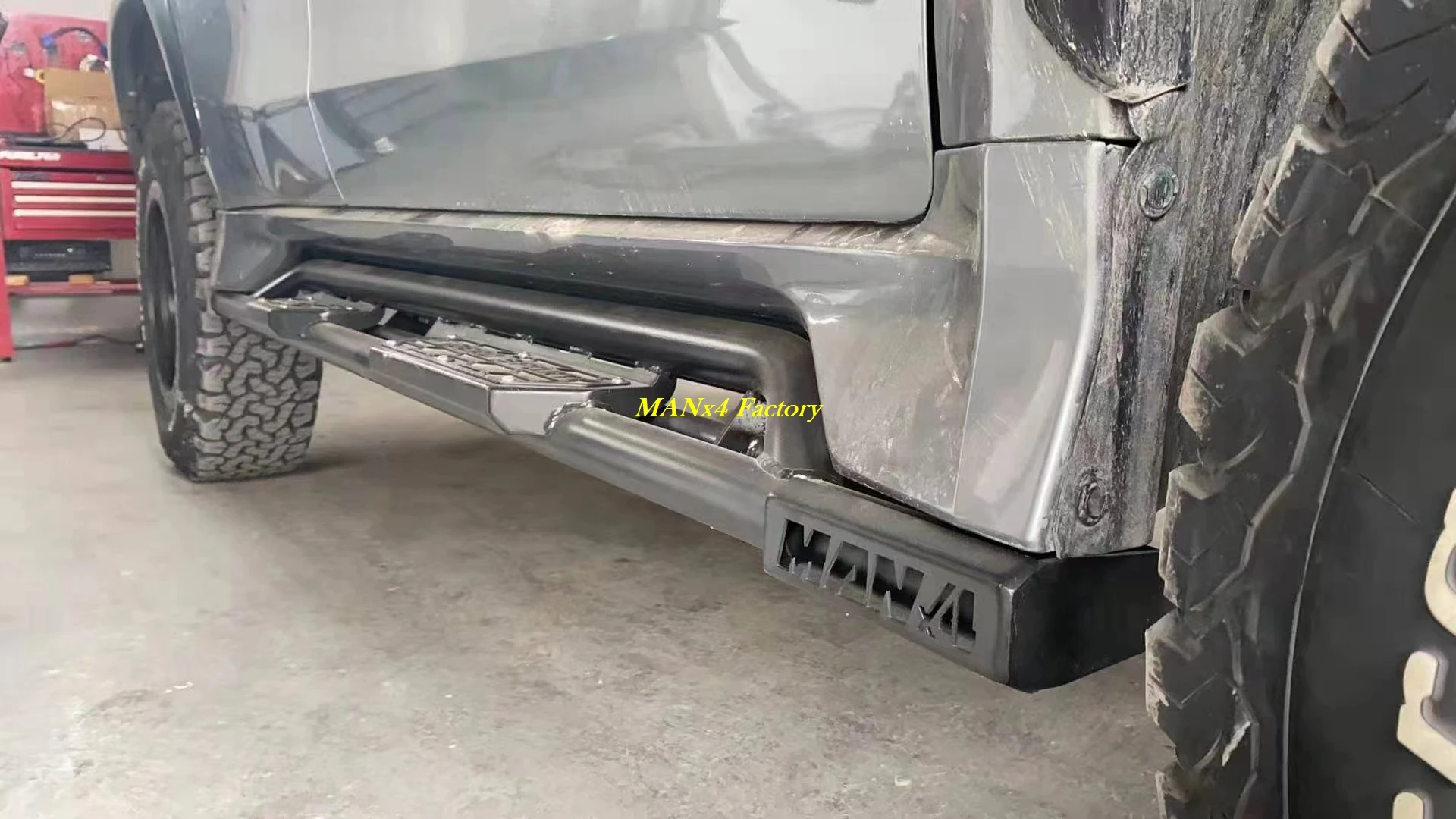 Top-level 4wd Front Bumper Steel Nudge Bar for Pajero Sport Montero 2015-19