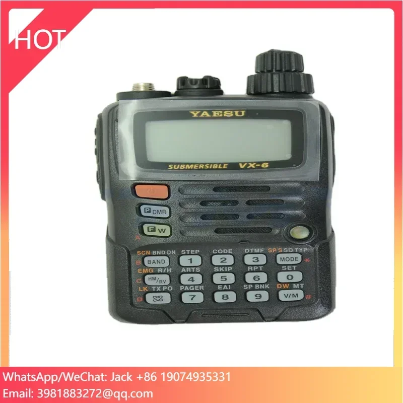 ヤエス VX-6R 超堅牢型 144-430MHz FM ハンディ DMR トランシーバー 双方向無線機