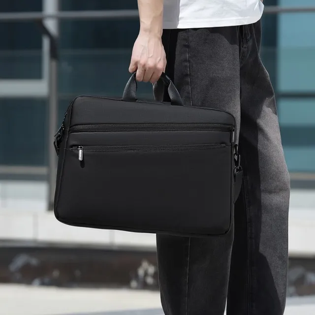 Laptop Bag 15.6-17.3 Inch,Business Briefcase,shoulder bag for men ,adjustable shoulder strap, suitable for daily commuting 4 Laptop Bag 15.6-17.3 Inch,Business Briefcase,shoulder bag for men ,adjustable shoulder strap, suitable for daily – view 4
