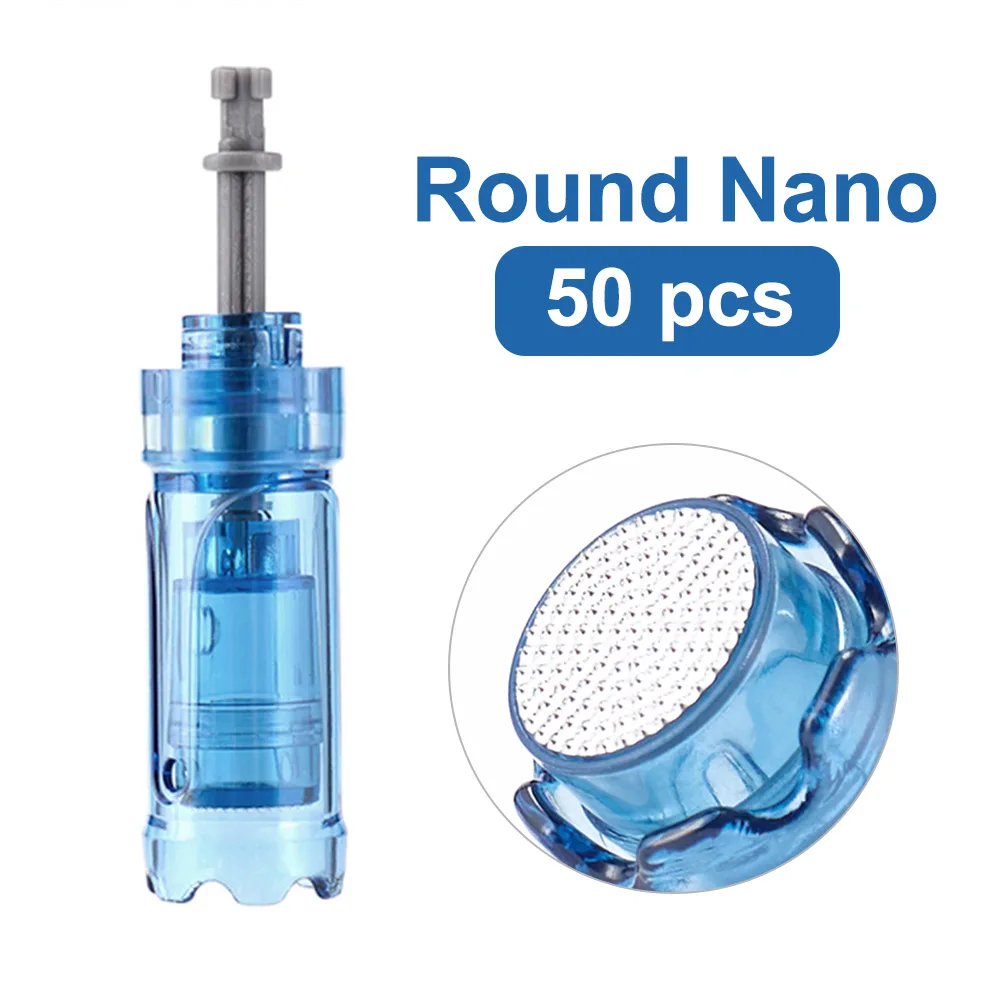 Bajonetcartridge Naald voor Dr Pen M8S/A8S/A9/A11 Microneedle 12/18/24/36/42 Pin/Ronde Nano/3D Vervanging Tip - afbeelding 1