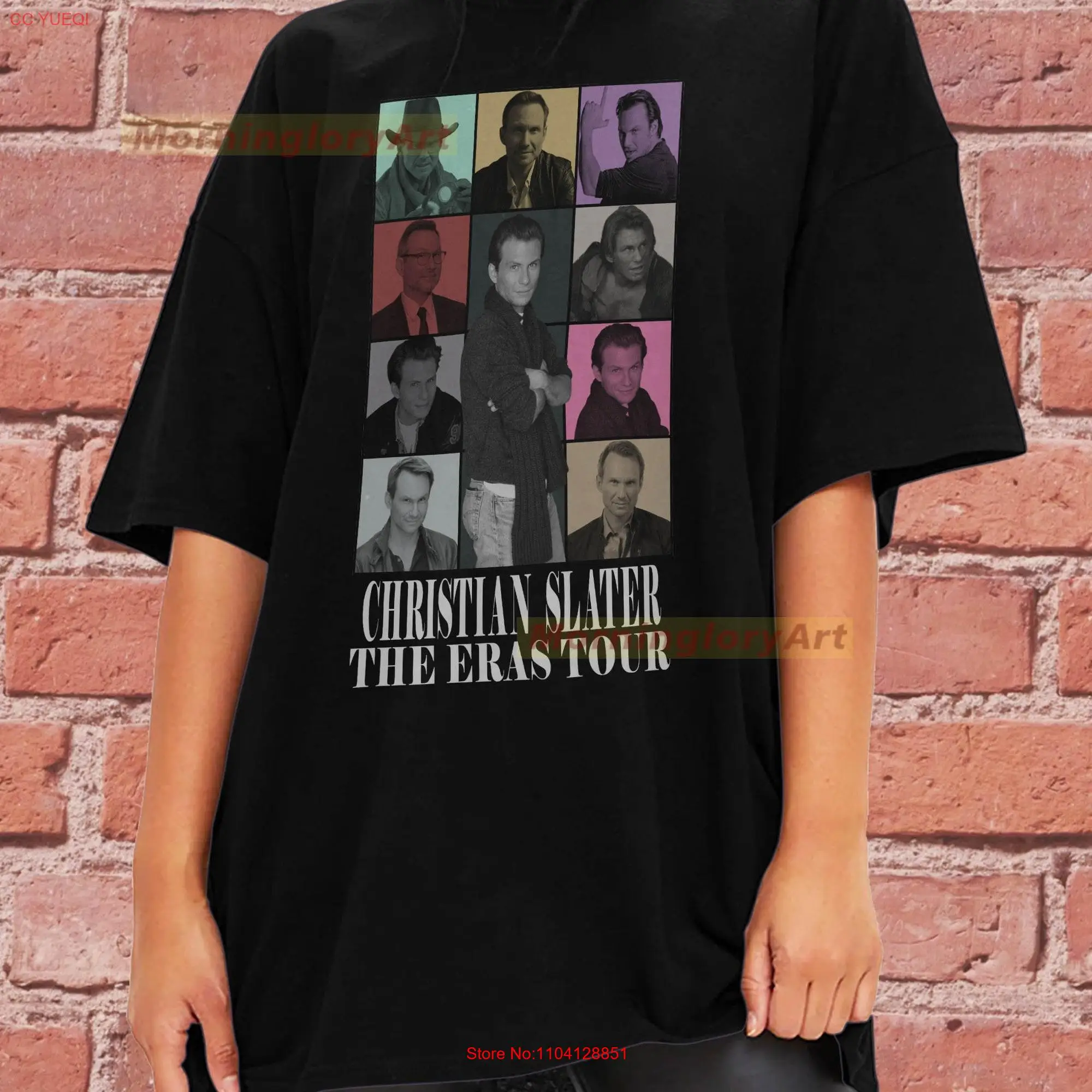 Christian Slater Tour T Shirt SweaT Sweater Cotton Clothing long or short sleeves