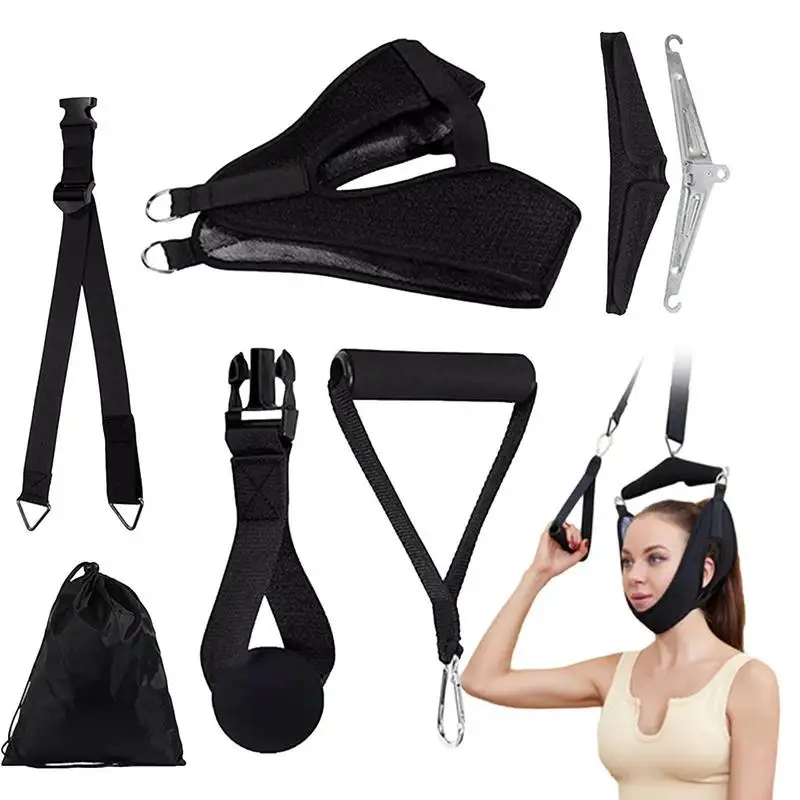 Neck Stretcher Cervical Traction Portable Neck Stretcher Hammock Ache Relief Physical Aids For Neck Decompressor Easy To Use