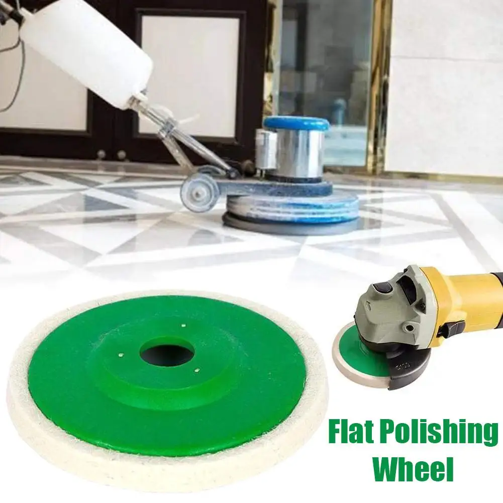 100mm Wool Polishing Wheel Polishing Pads Angle Grinder Wheel Felt Polishing Disc For Metal Marble Glass Ceramic Tool