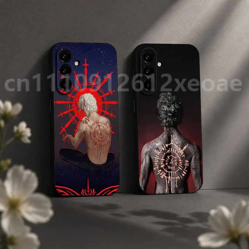 B-Baldurs Gate 3 Game Art Phone Case For Samsung Galaxy S20 S30 S21 S22 S23 S24 S25 S26 Plus Ultra Silicone Black TPU Cover
