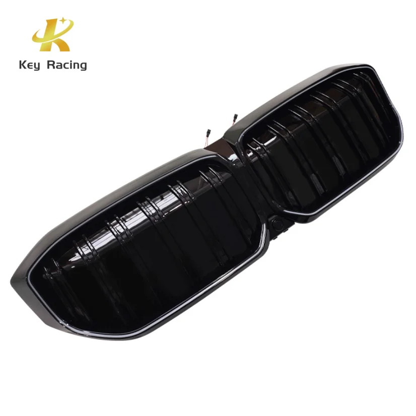 i3 Car LED Front Bumper Grille For BMW i3 eDrive 30 35 40 LCI 2022-2024 Front Grill with Light