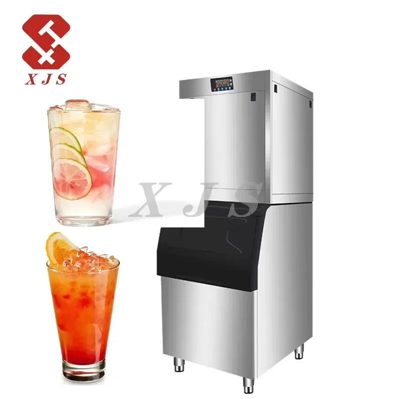 Automatic Half Moon Ice Maker for Industrial Use 1000 kg 24H Output Multi-purpose Crescent Ice Cube Making Machine
