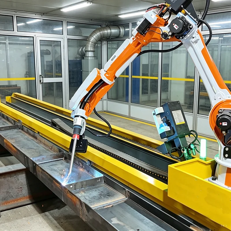 All In One Industrial Welding Robot System 6 Axis Robotic Arm MIG TIG Laser Multi Process Welder