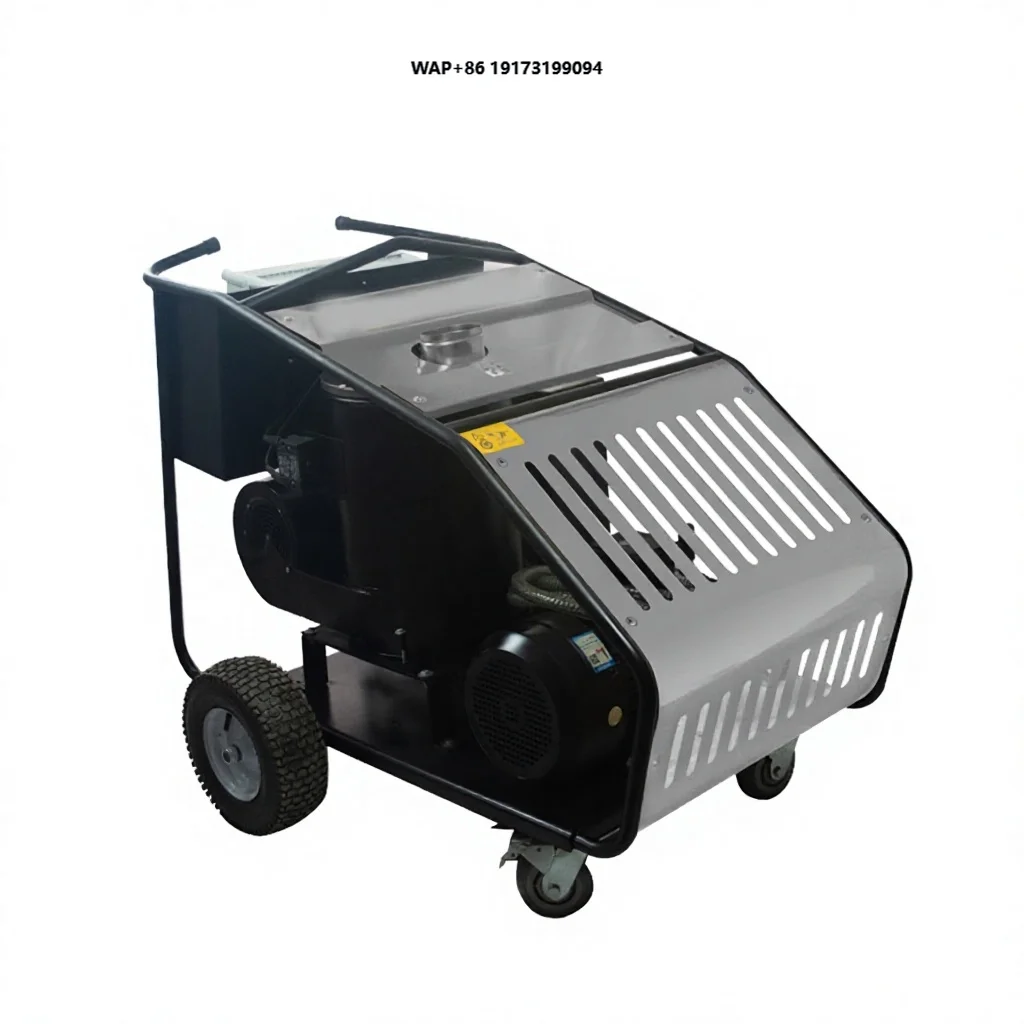 New Commercial Diesel Heating Pressure Washer 3000 psi 5000W 13HP Stainless Steel Motor Engine High Pressure Cleaner for Farm