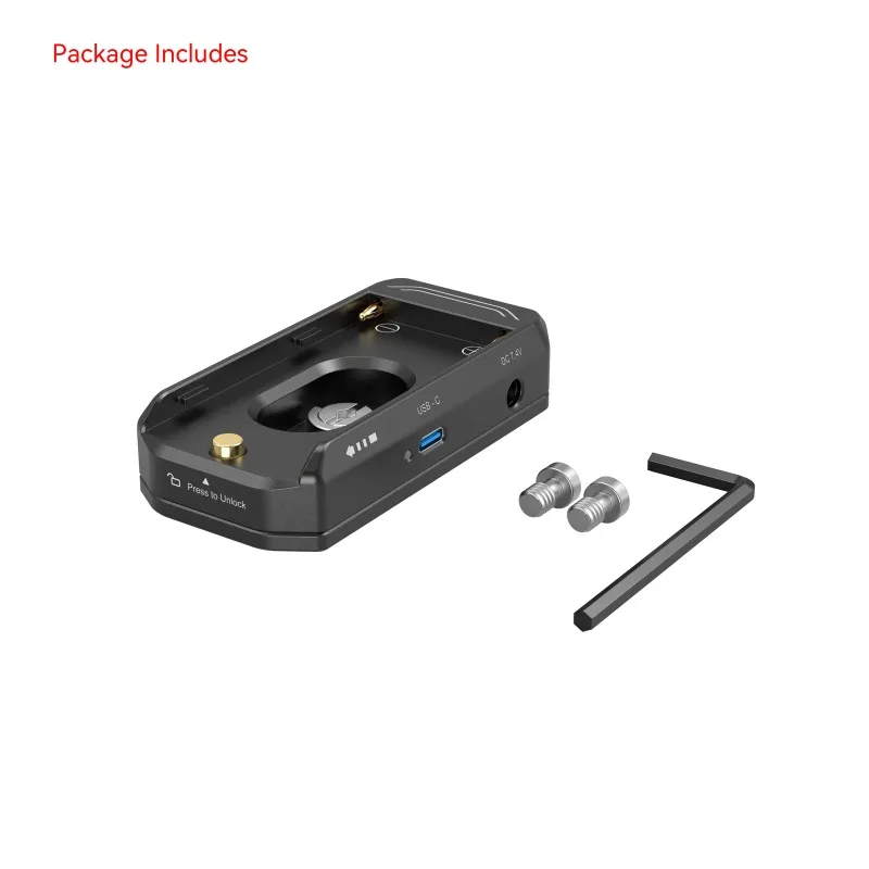 SmallRig NP-F Battery Adapter Mount Plate Advanced Edition for Sony FX3 FX30 A7 IV A7S III Camera Power Supply 3168B view 6