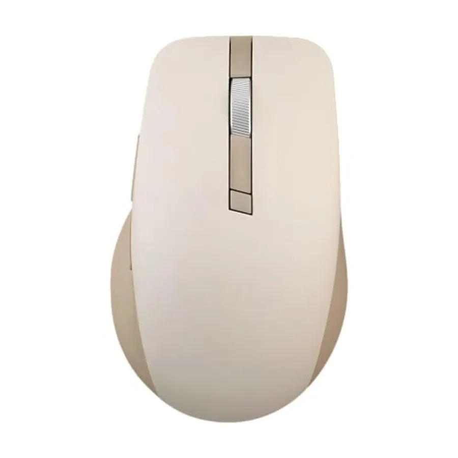 Wireless SmartO Mouse Silent Plus for Productivity/Gaming Ergonomic ABS Black with Quiet Switches Dual Mode BT/2.4GHz 4200 DPI