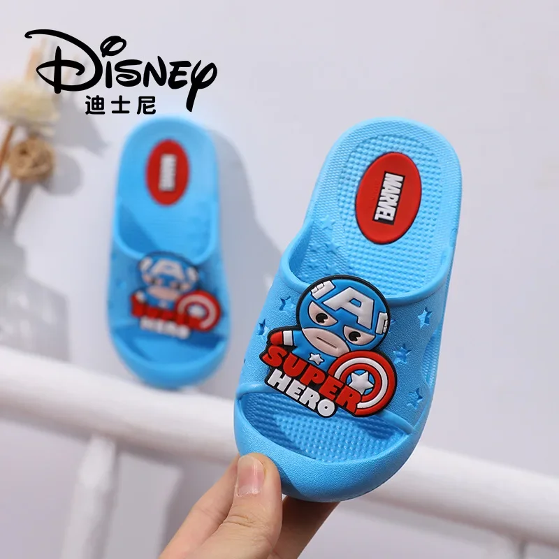 Summer Children Slippers Baby Boy Girl Shoes Cartoon Mickey Minnie Mouse Kid Indoor Outdoor Home Shoes Bath Soft Beach Flip Flop